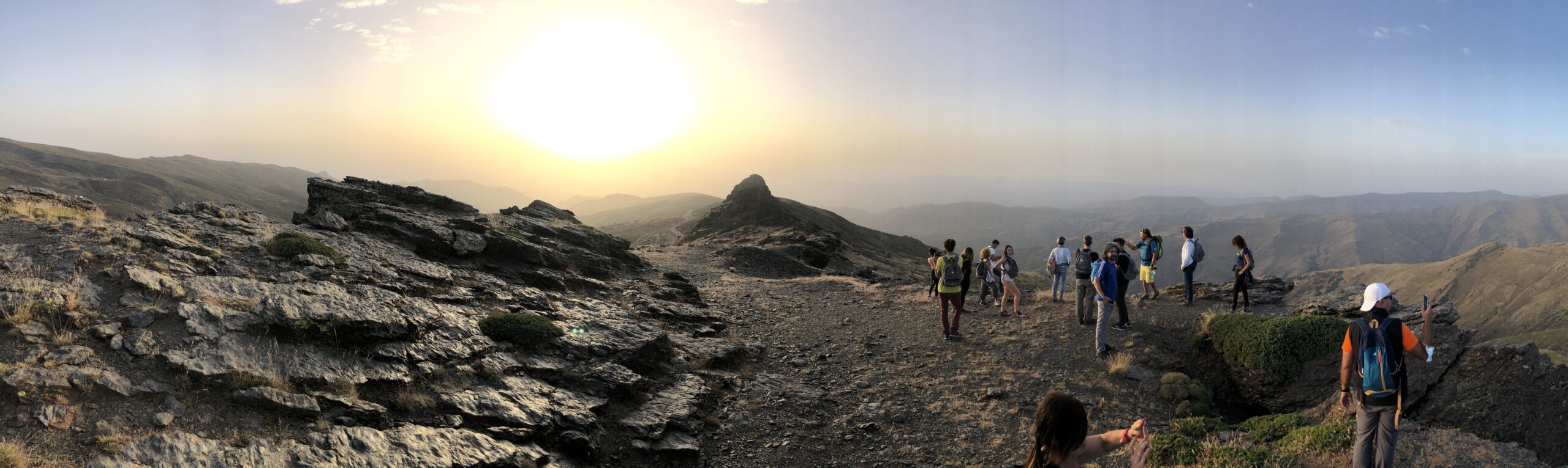 Climbers of the Sierra's highest peaks are rewarded with breathtaking views of the vast mountaing range